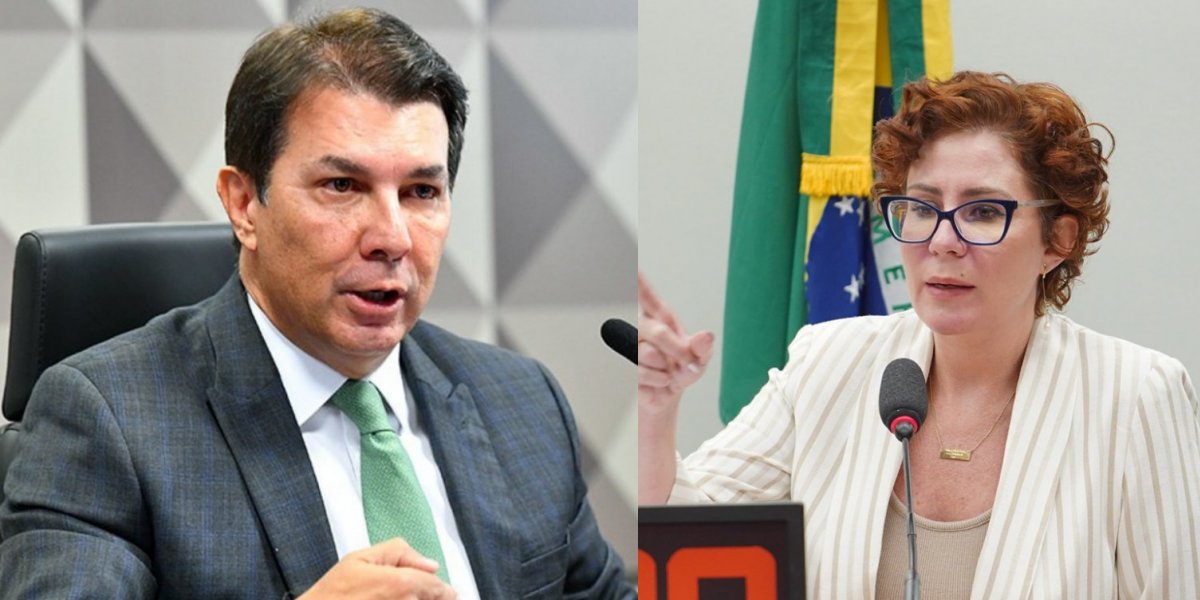 Carla Zambelli lê xingamentos durante sessão da CPMI e irrita Arthur Maia