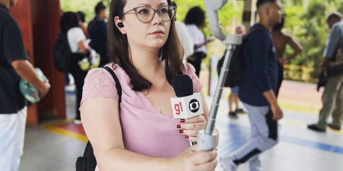 Repórter da Globo tem celular furtado ao vivo durante telejornal