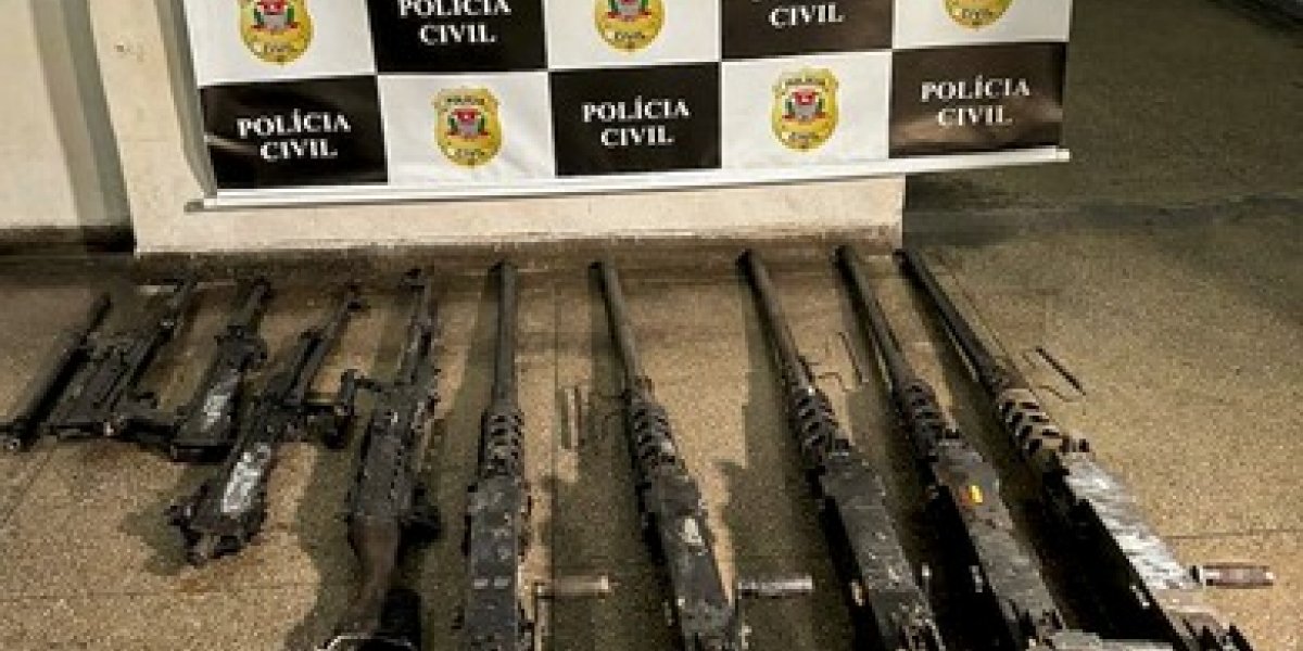 Mais nove armas furtadas do Arsenal do Exército são recuperadas
