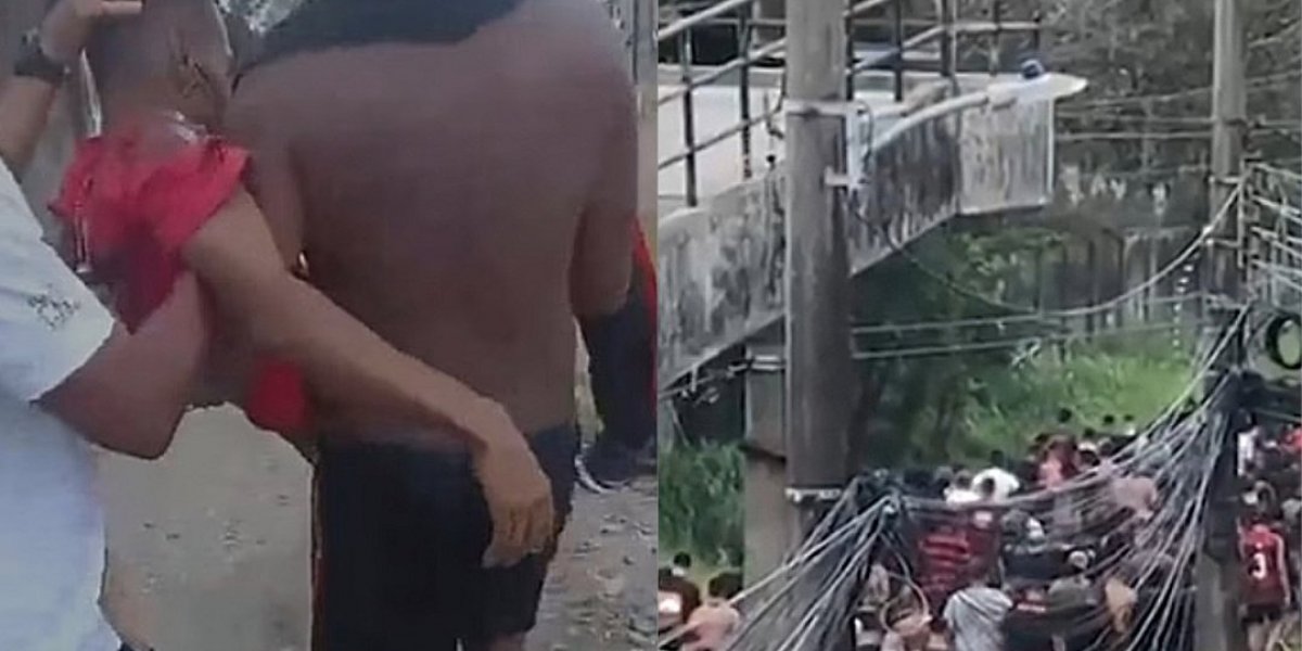 Homem morre e pessoas ficam feridas em confronto entre torcidas no Rio