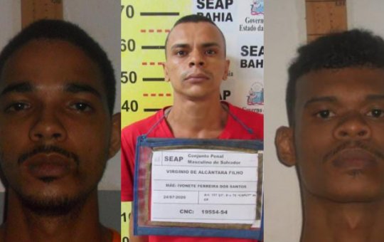 Veja quem são os detentos que fugiram do Complexo Prisional de Mata Escura