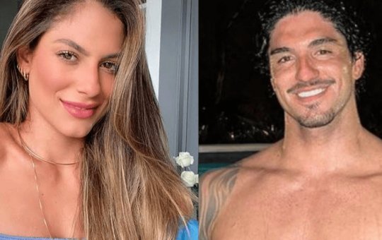 Mari Gonzalez é vista curtindo show na companhia de Gabriel Medina