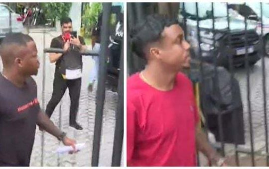 Homens que agrediram torcedor do Vitória se apresentam na delegacia