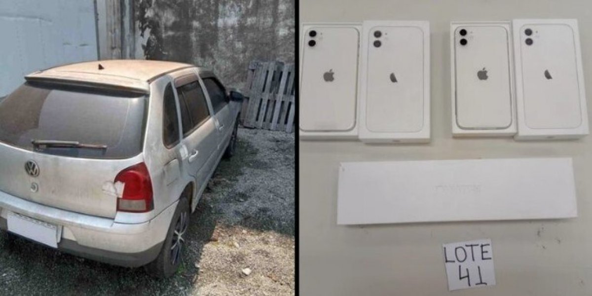 Carro por R$ 8.000 e Smartphone por R$ 1.500 são vendidos em leilão da receita