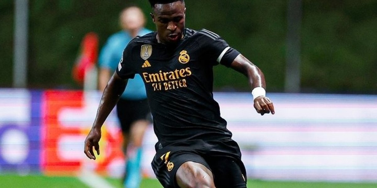 Vinicius Jr. está de volta à melhor forma, diz técnico do Real Madrid