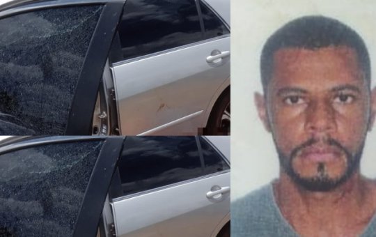 Motorista de aplicativo é morto após ter o seu carro metralhado em São Cristovão