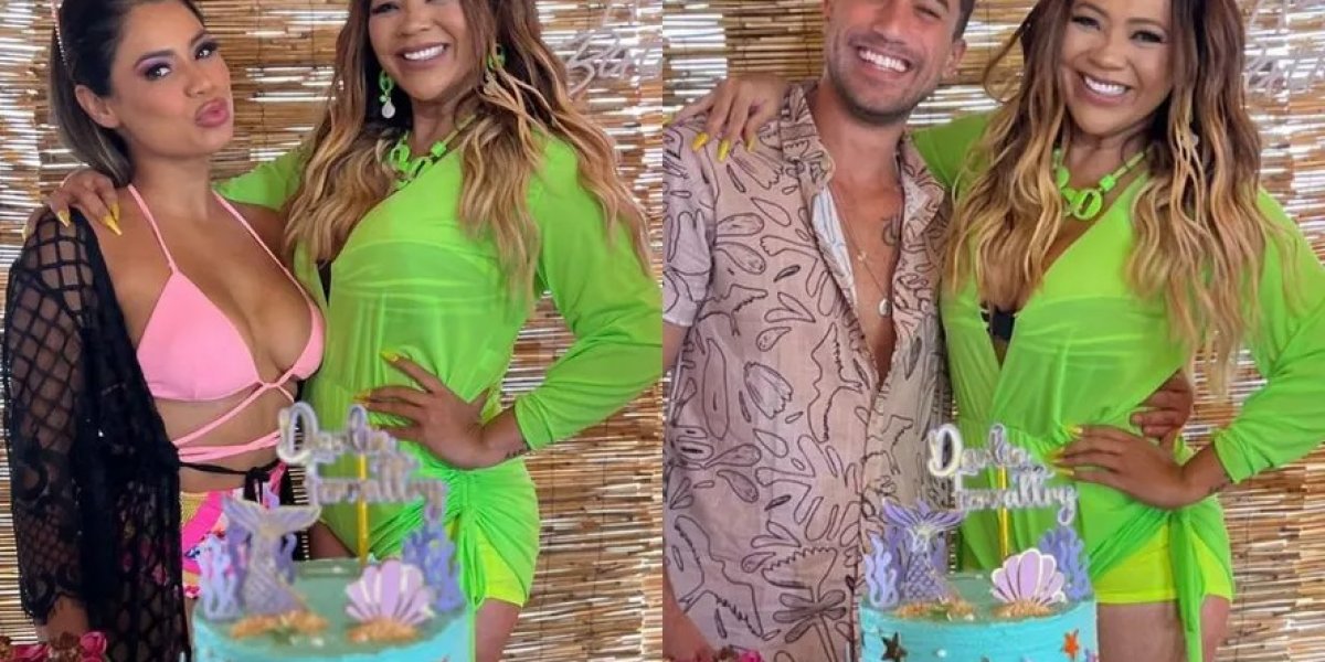 Novo casal: Lexa curte aniversario da mãe com Ricardo Vianna