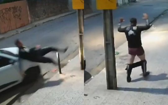 Mototaxista é assaltado duas vezes em menos de uma hora e é deixado de cueca