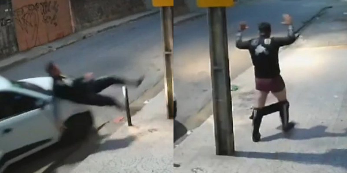 Mototaxista é assaltado duas vezes em menos de uma hora e é deixado de cueca