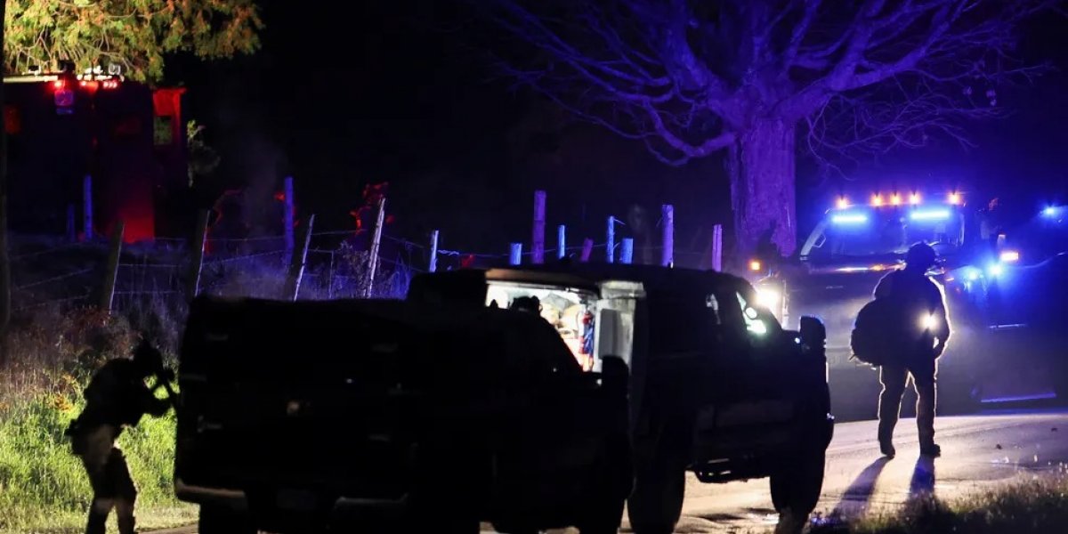 Após 39 horas de buscas, atirador de Lewinston segue foragido