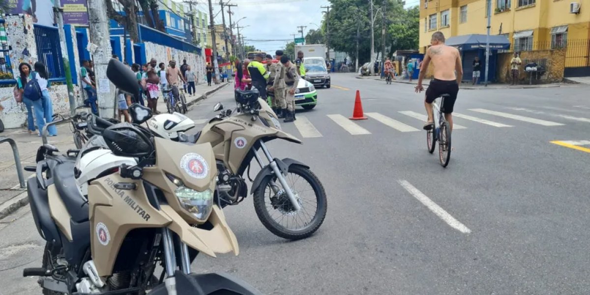 Ciclista morre atropelado no bairro Caminho de Areia
