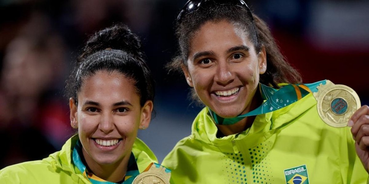 Pan: Brasil garante dobradinha dourada no vôlei de praia