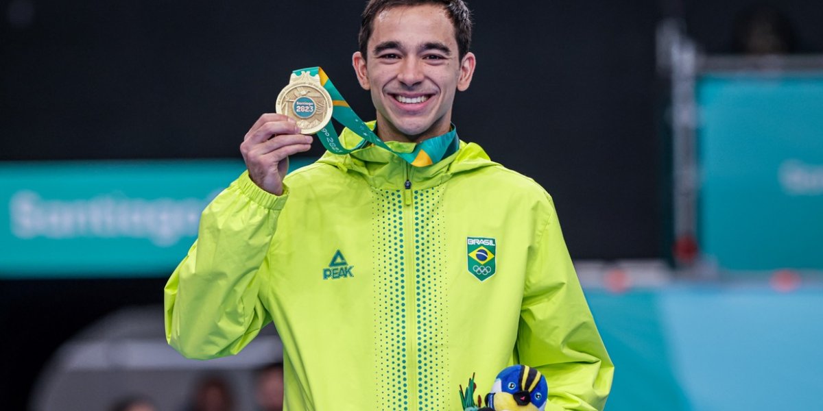 Calderano é tricampeão e Bruna Takahashi vice no tênis de mesa do Pan