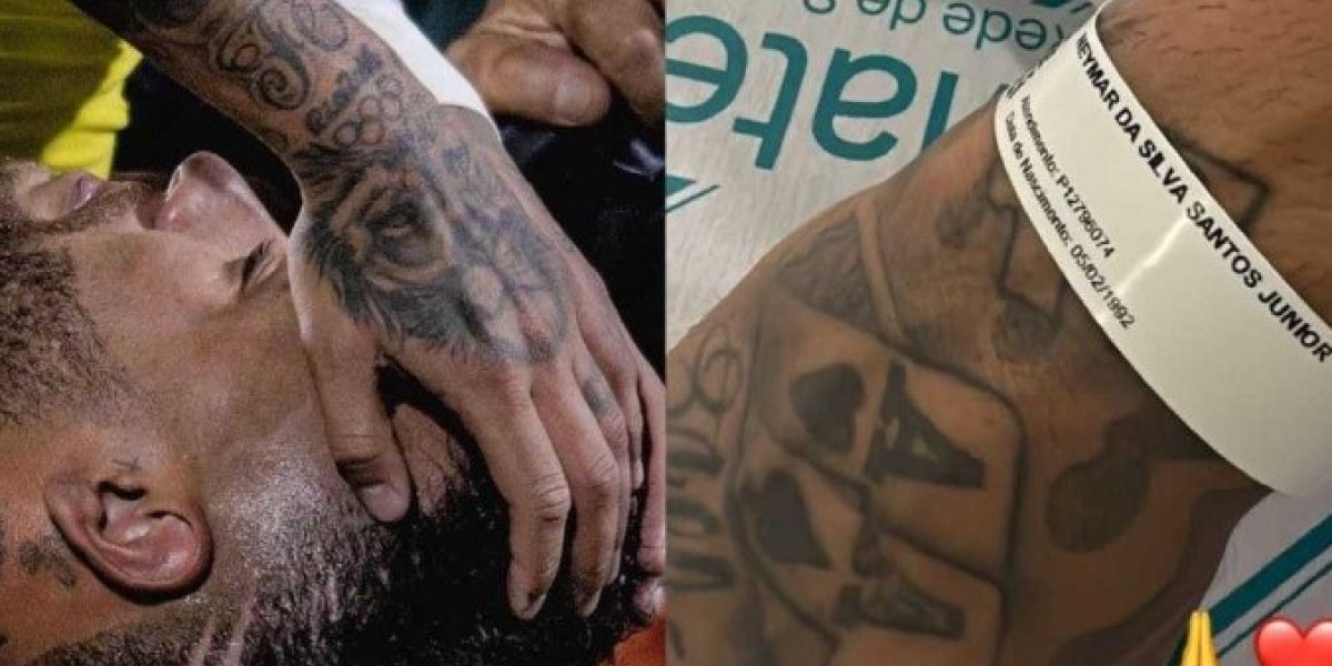 Neymar é internado em hospital de BH para passar por cirurgia no joelho