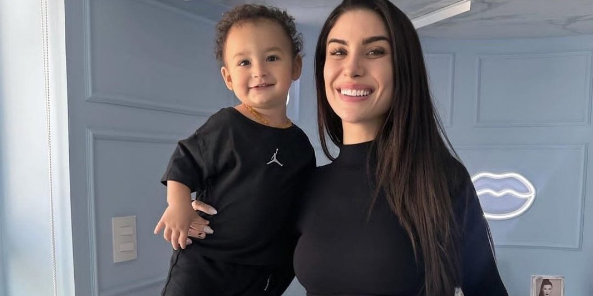 Bianca Andrade e o filho de 2 anos deixam o hospital após acidente no RJ