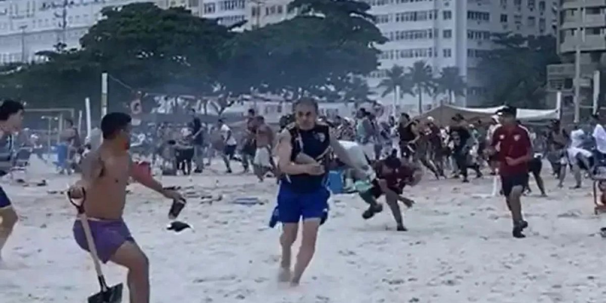 Briga entre torcedores do Fluminense e Boca Juniors aterroriza o Rio de Janeiro