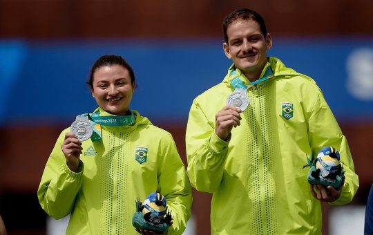 Pan: Brasil fatura mais 2 pratas no tiro com arco e vaga em Paris 2024