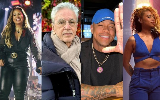 Artistas baianos brilham e levam cinco troféus no Prêmio Multishow 2023