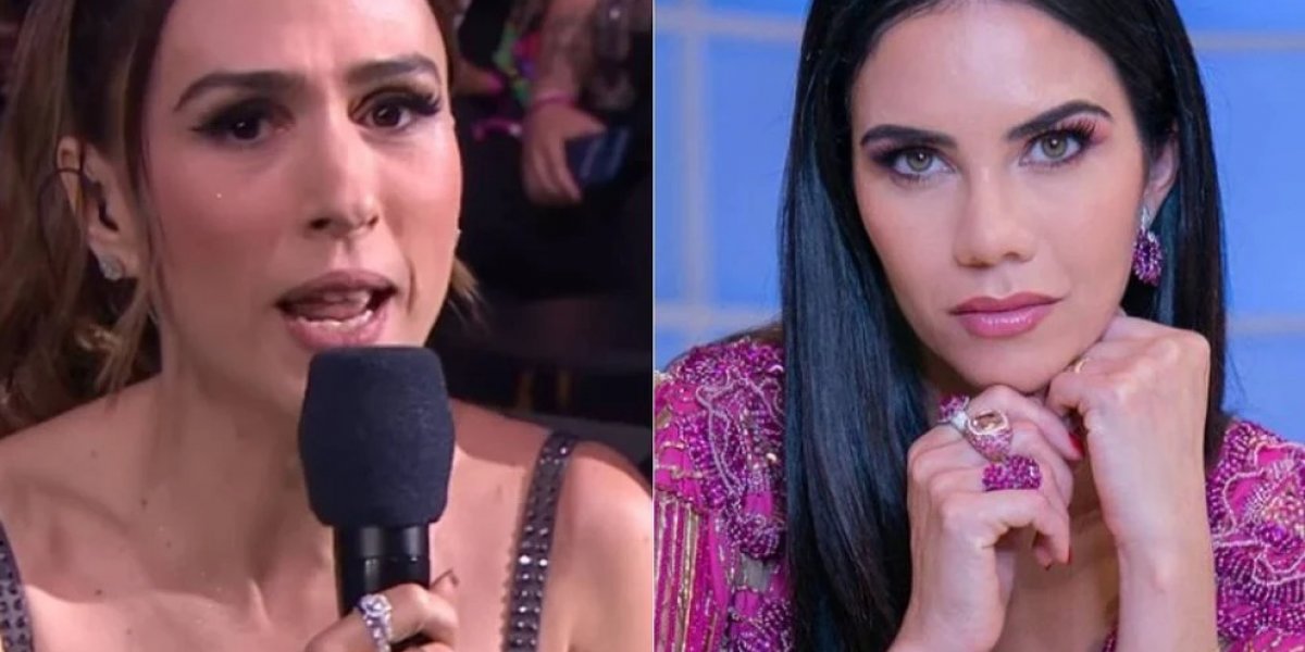Apresentadora da Rede TV alfineta Tatá Werneck depois de piada com emissora
