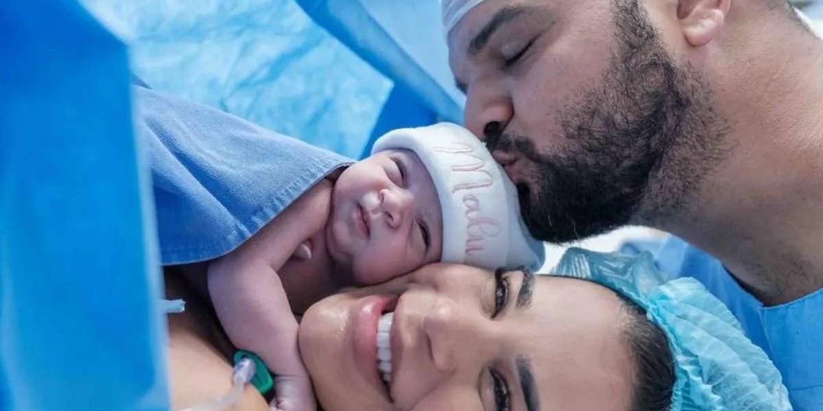 "Minha vida está completa", diz Mari Antunes com nascimento da primogênita