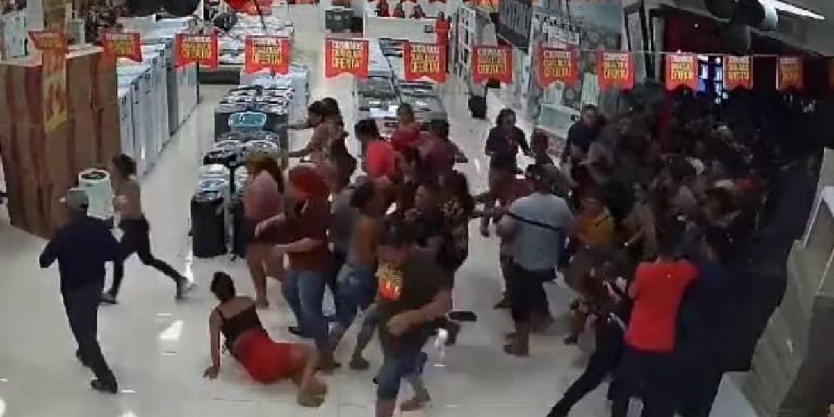 Tumulto durante promoção da Black Friday deixa 16 feridos no Amapá