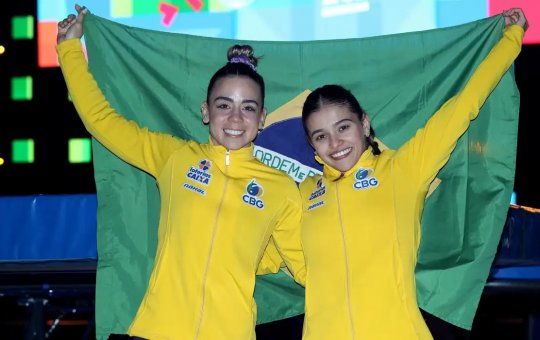 Após mundial histórico, Brasil garante vaga em Paris no trampolim