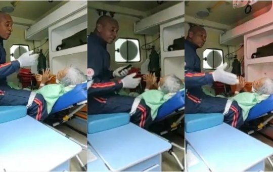 Socorrista da Samu viraliza após cantar para paciente em Salvador