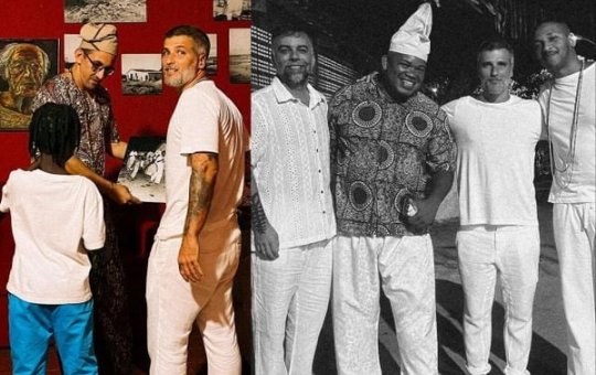 Bruno Gagliasso visita Terreiro na Bahia e é nomeado Ogan