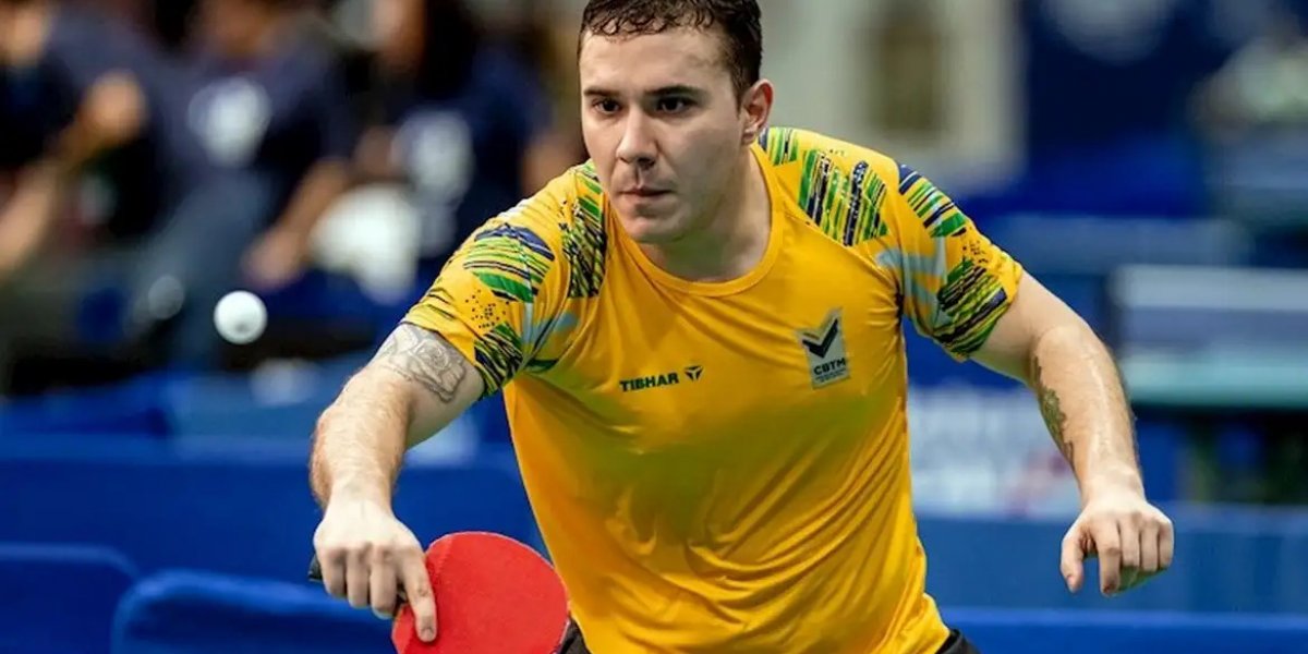 Parapan de Santiago: brasileiros sobram no 1º dia do tênis de mesa