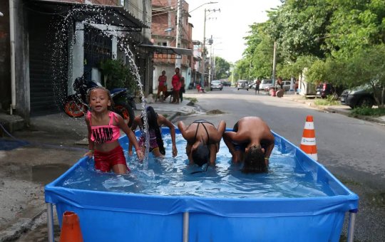 Rio tem calor recorde e sensação térmica beira os 60°C nesta sexta