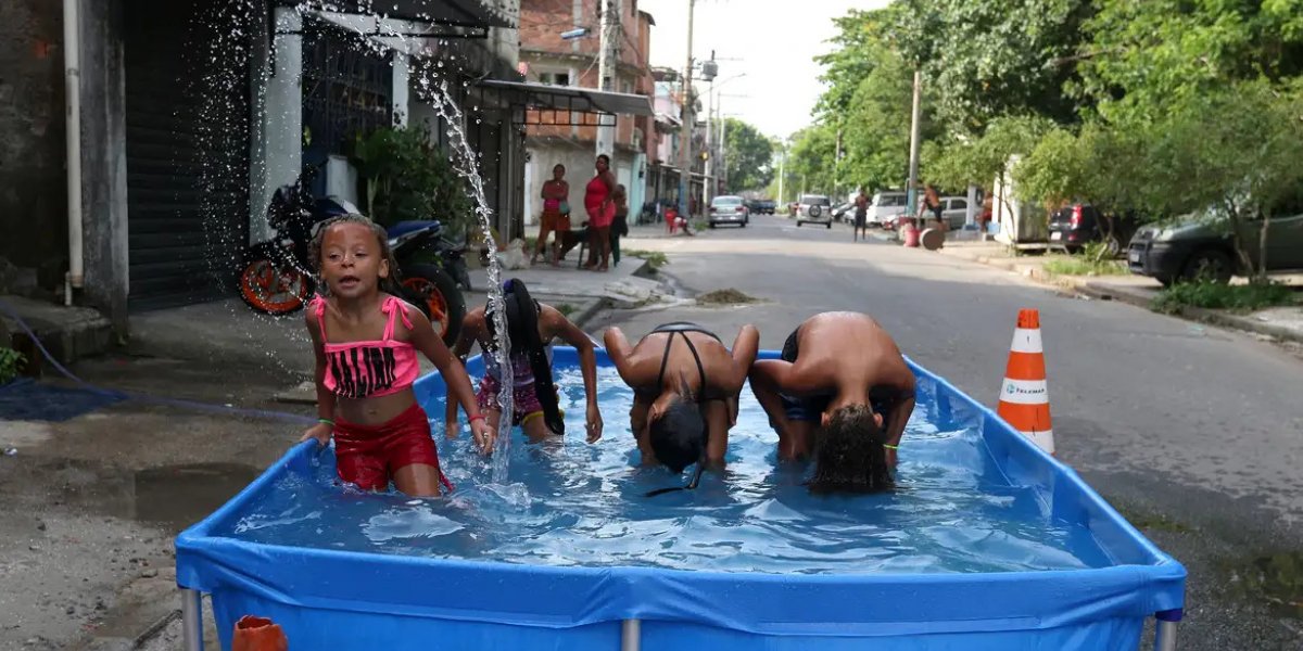 Rio tem calor recorde e sensação térmica beira os 60°C nesta sexta