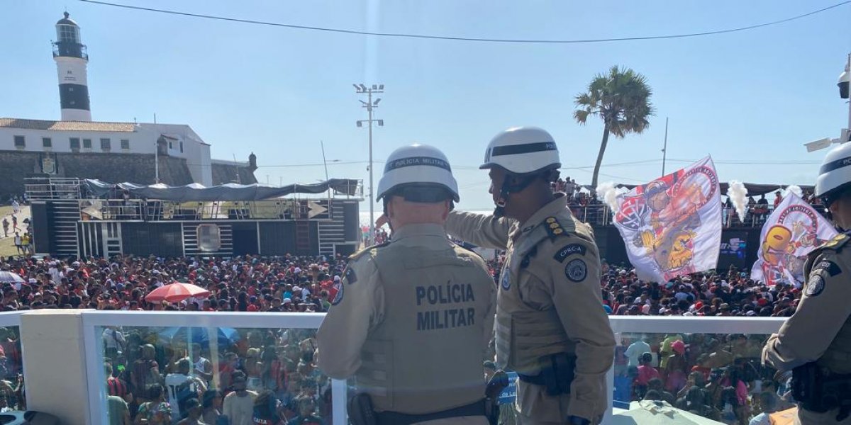 Festa do Vitória na Barra termina sem registro de crimes graves, diz SSP