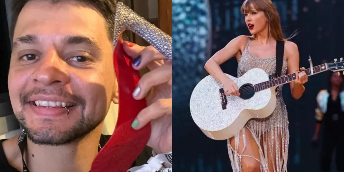 Fã pega salto quebrado de Taylor Swift durante show e viraliza na internet