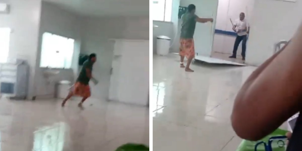 Paciente tem surto psicótico e destrói interior de UPA no Pará