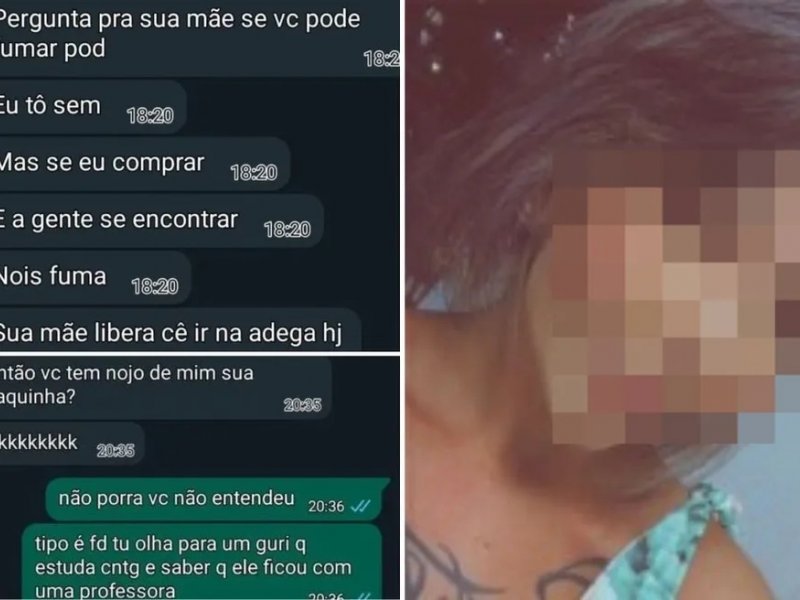 Professora demitida após beijar estudante convidou outra aluna para fumar