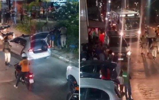 Dupla é presa com arma e carros roubados em Lauro de Freitas