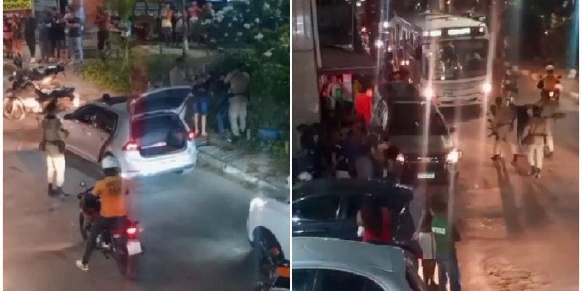 Dupla é presa com arma e carros roubados em Lauro de Freitas