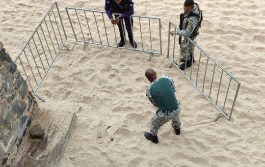 Operação do Grupo de Apoio ao Turista resgatam cerca de 100 ovos de tartaruga