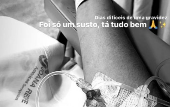 Namorada de Luva de Pedreiro desabafa: "Dias difícies de uma gravidez"