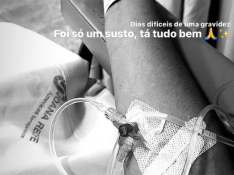 Namorada de Luva de Pedreiro desabafa: "Dias difícies de uma gravidez"