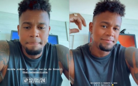 "Sou homem de Deus", diz Léo Santana após ser criticado por abertura de show