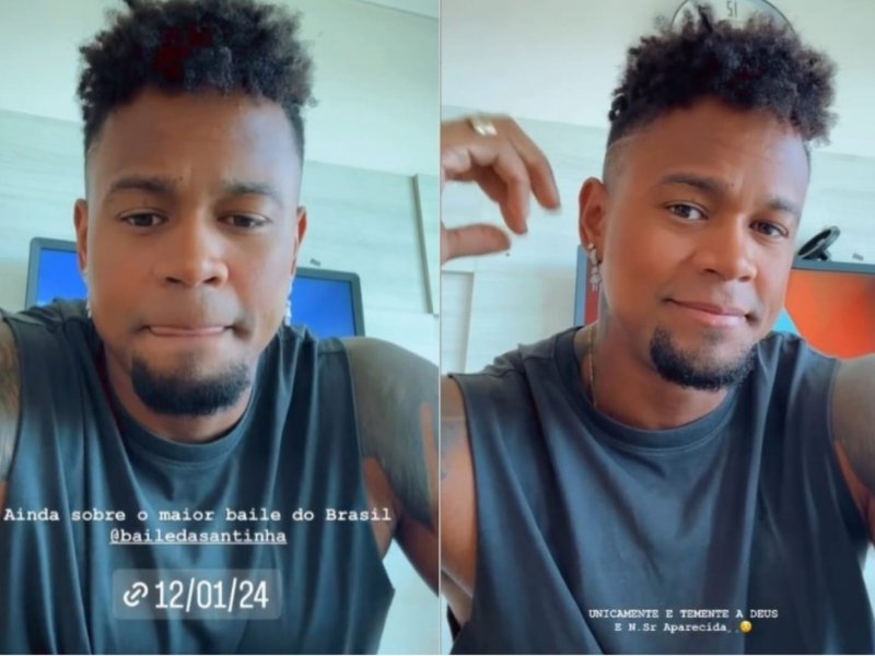 "Sou homem de Deus", diz Léo Santana após ser criticado por abertura de show