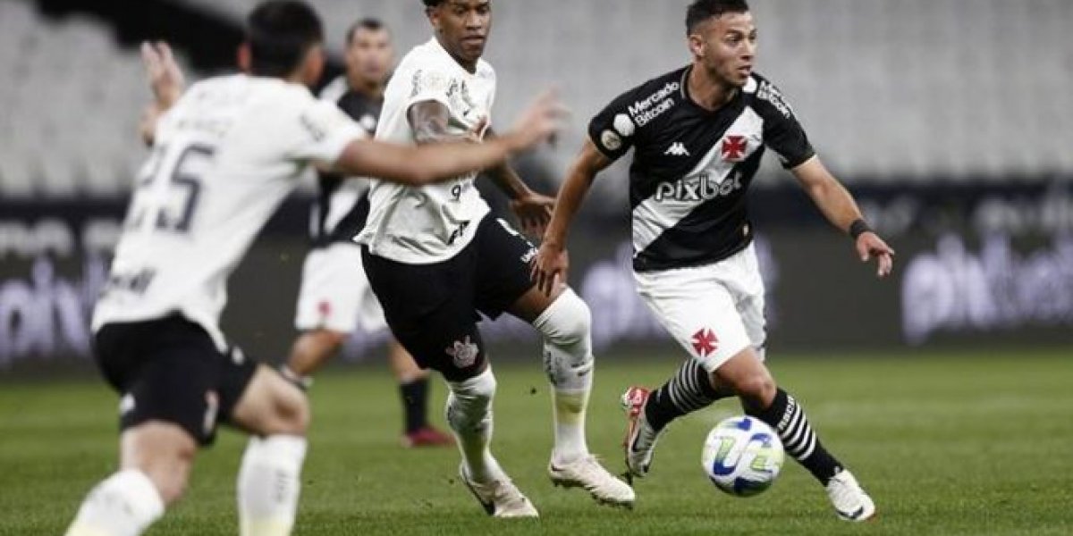 Vasco e Corinthians fazem confronto direto para fugir da zona de rebaixamento