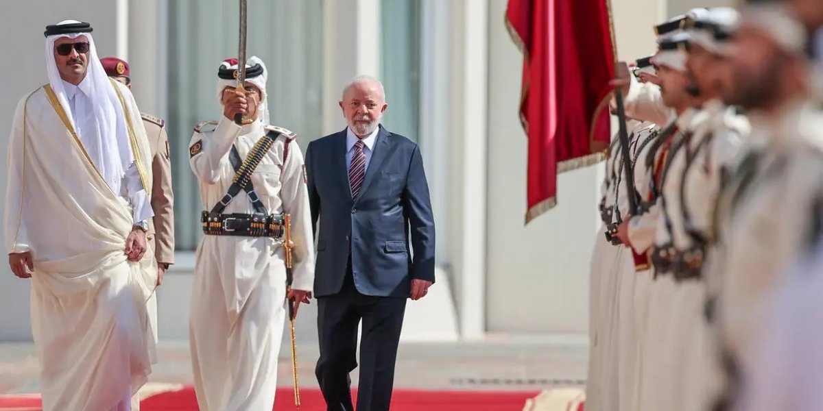 Lula: Catar tem papel central para fim do conflito no Oriente Médio