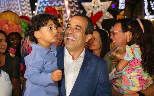 Prefeito Bruno Reis divulga programação de Natal de Salvador