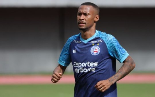 Atacante do Bahia desfalca treino e é dúvida para partida contra América-MG