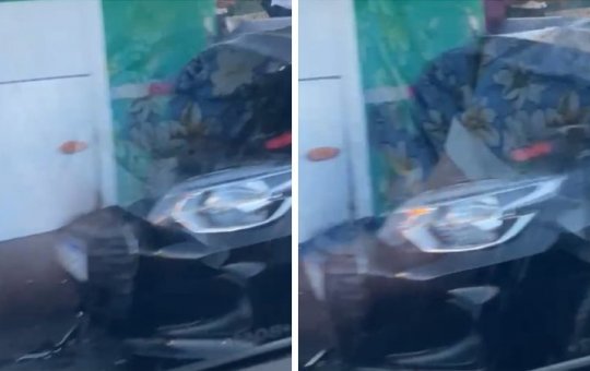 Acidente entre carro e ônibus deixa um ferido na Av. Bonocô