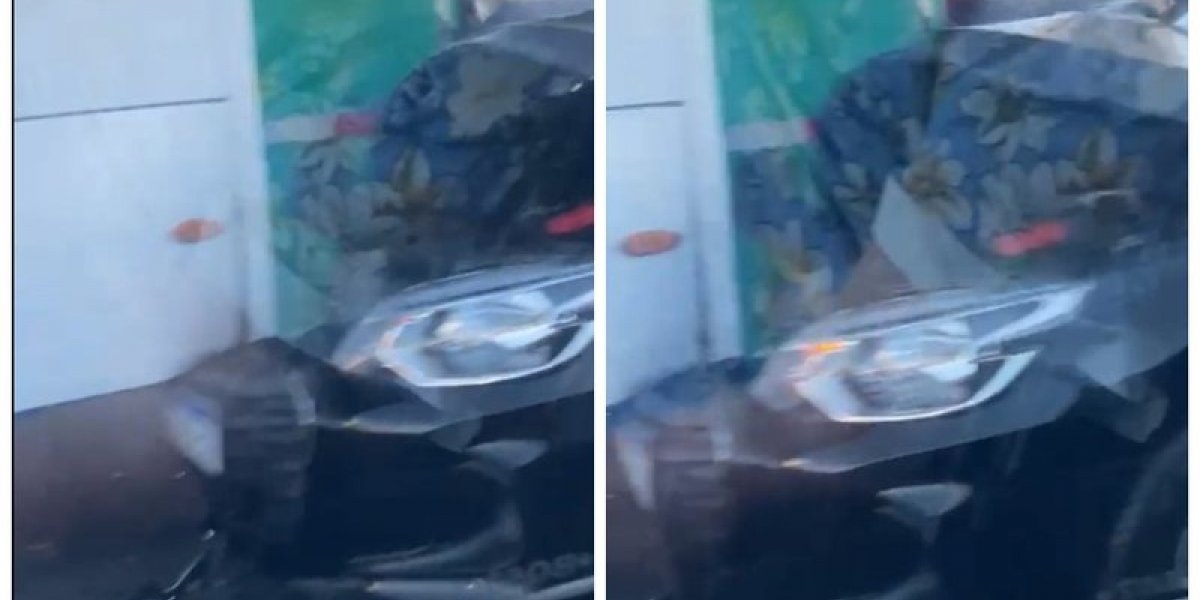 Acidente entre carro e ônibus deixa um ferido na Av. Bonocô