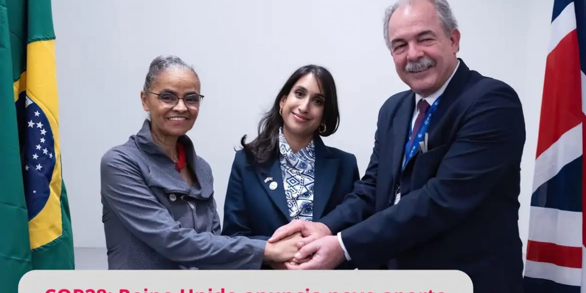 Reino Unido anuncia mais R$ 215 milhões para o Fundo Amazônia