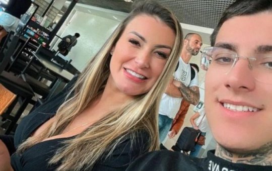Andressa Urach diz que filho processou o pai por não pagar pensão